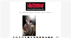 Desktop Screenshot of hinterhof-kultur.de